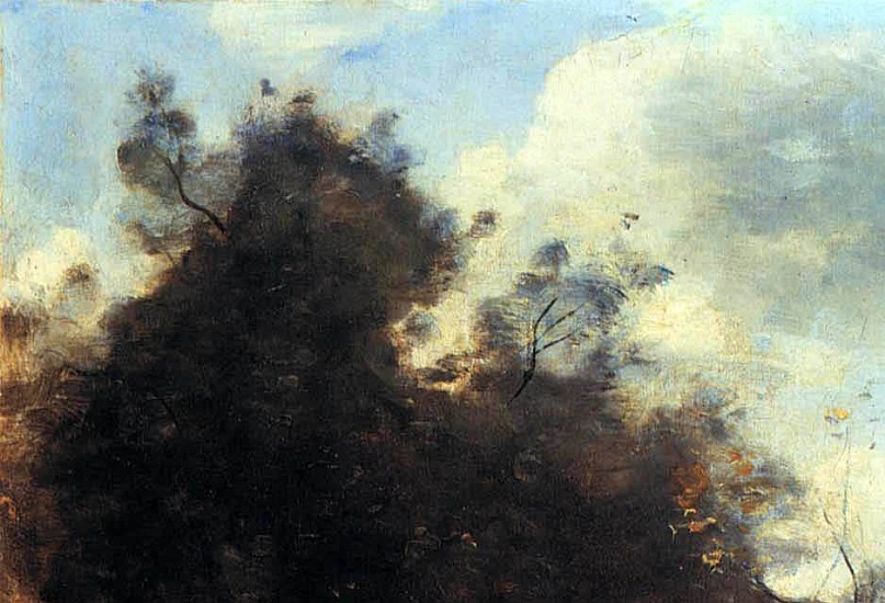 Jean Baptiste Camille Corot, Les Prés au Vieux Saule
1870-73, Oil on canvas